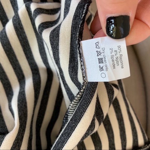 Madewell Hi-Line Striped Dress - Picture 8 of 8